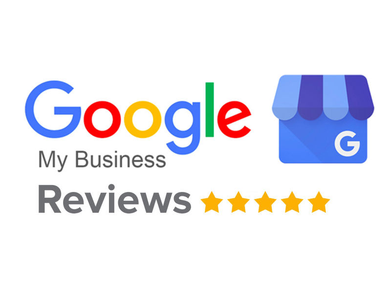 google business review with 5 stars