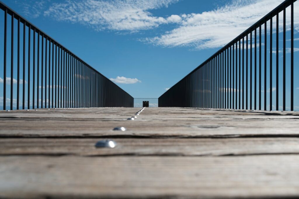 Free Brown Wooden Walkway Stock Photo