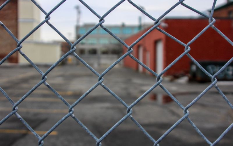 chain link fence