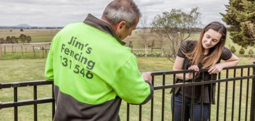 What is tubular fencing?
